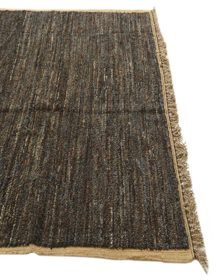 Detail image of 6' 4 x 9' 4  Hand Knotted Moroccan Wool Rug