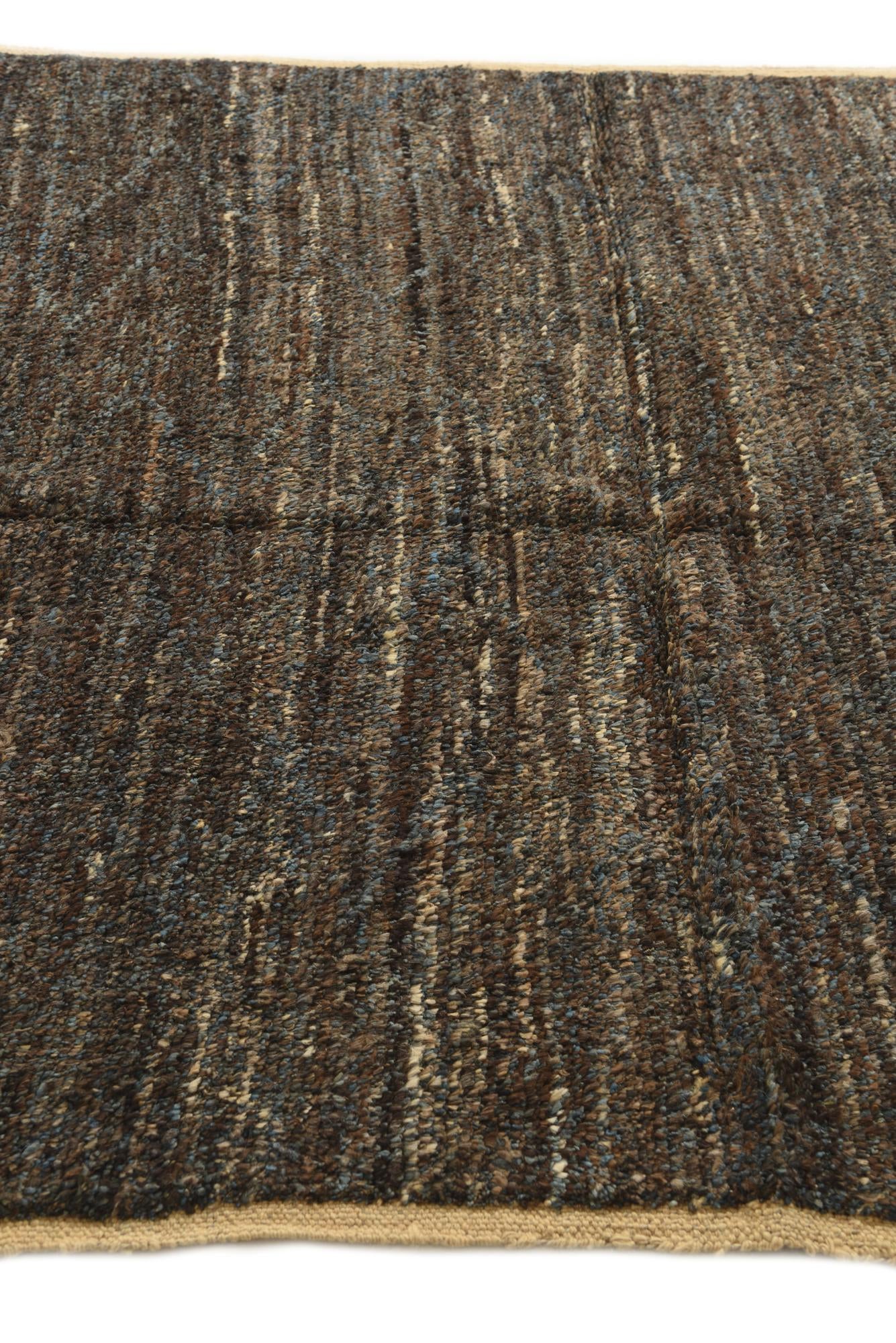 6' 4 x 9' 4 Hand Knotted Moroccan Wool Rug