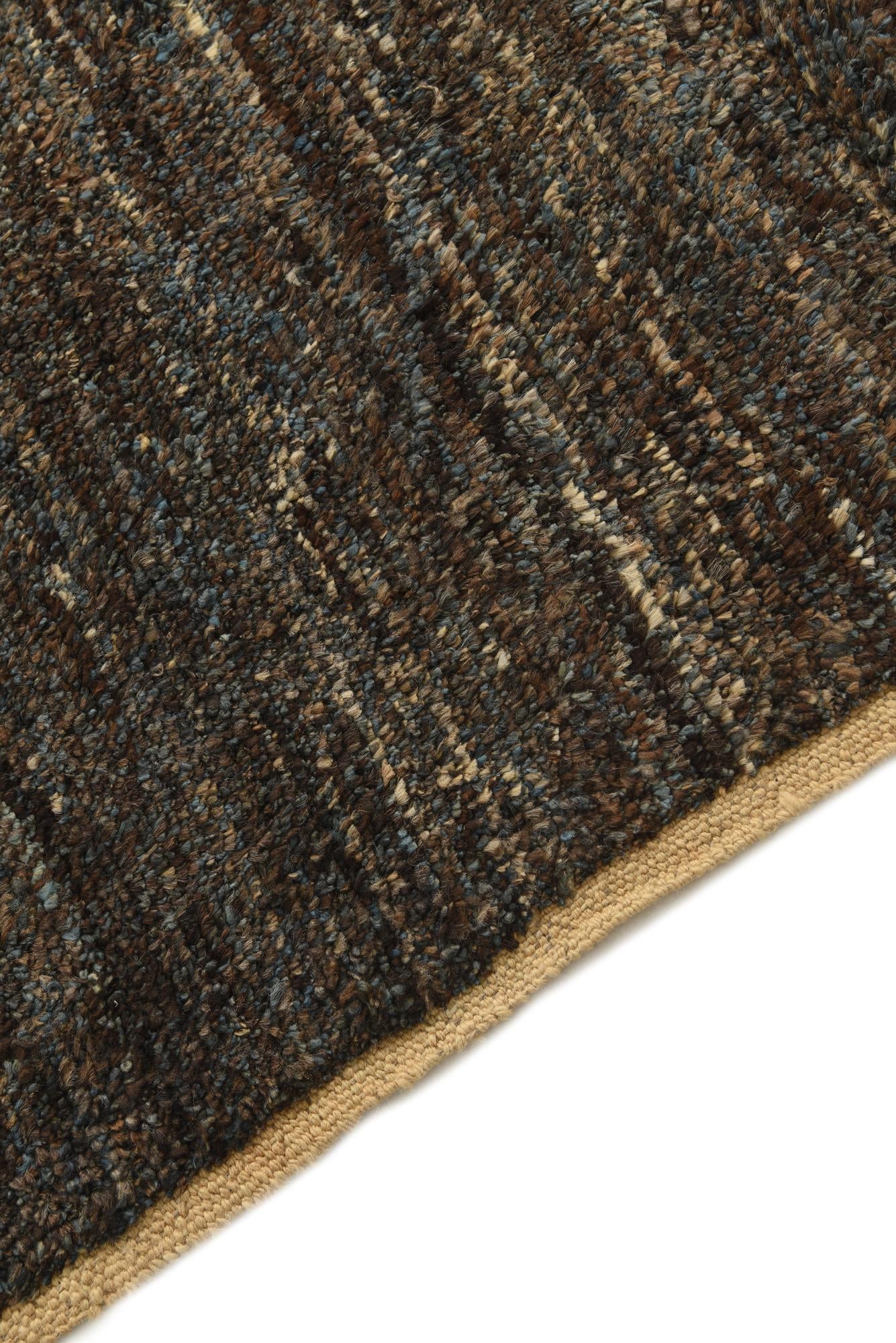 6' 4 x 9' 4 Hand Knotted Moroccan Wool Rug