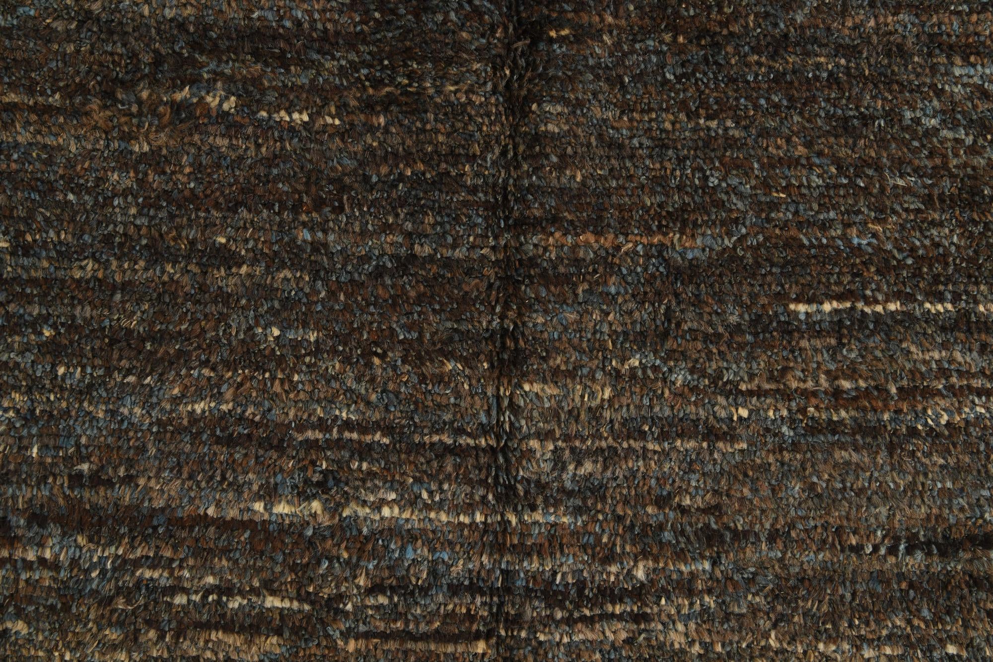 6' 4 x 9' 4 Hand Knotted Moroccan Wool Rug