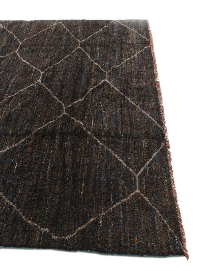Detail image of 8' x 9' 8 Hand Knotted Moroccan Wool Rug
