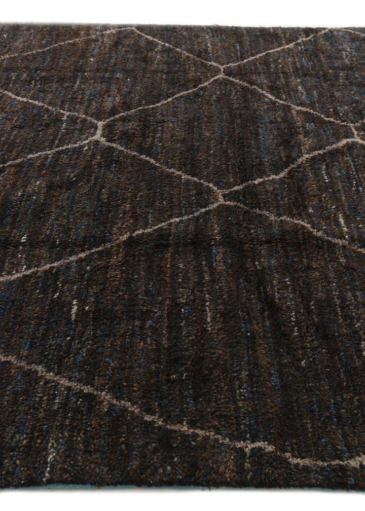 8' x 9' 8 Hand Knotted Moroccan Wool Rug