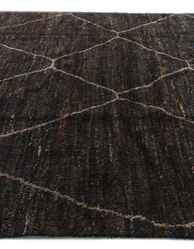 Detail image of 8' x 9' 8 Hand Knotted Moroccan Wool Rug