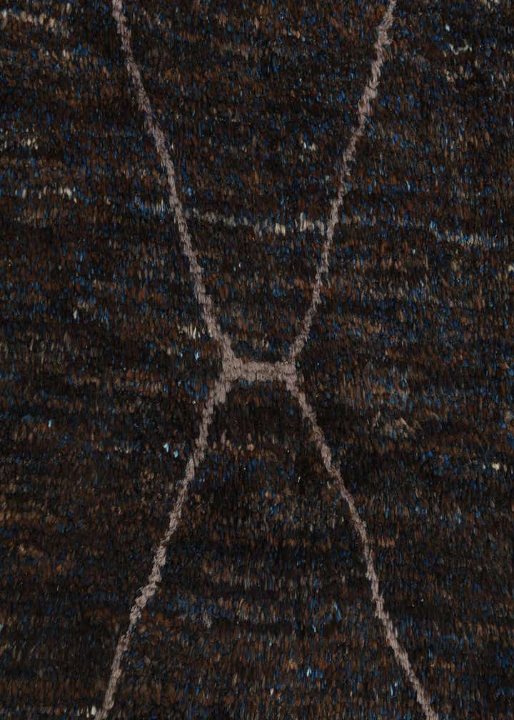 8' x 9' 8 Hand Knotted Moroccan Wool Rug