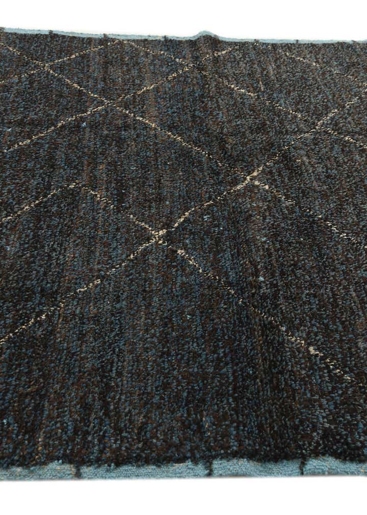 5' 10 x 8' 6 Hand Knotted Moroccan Wool Rug