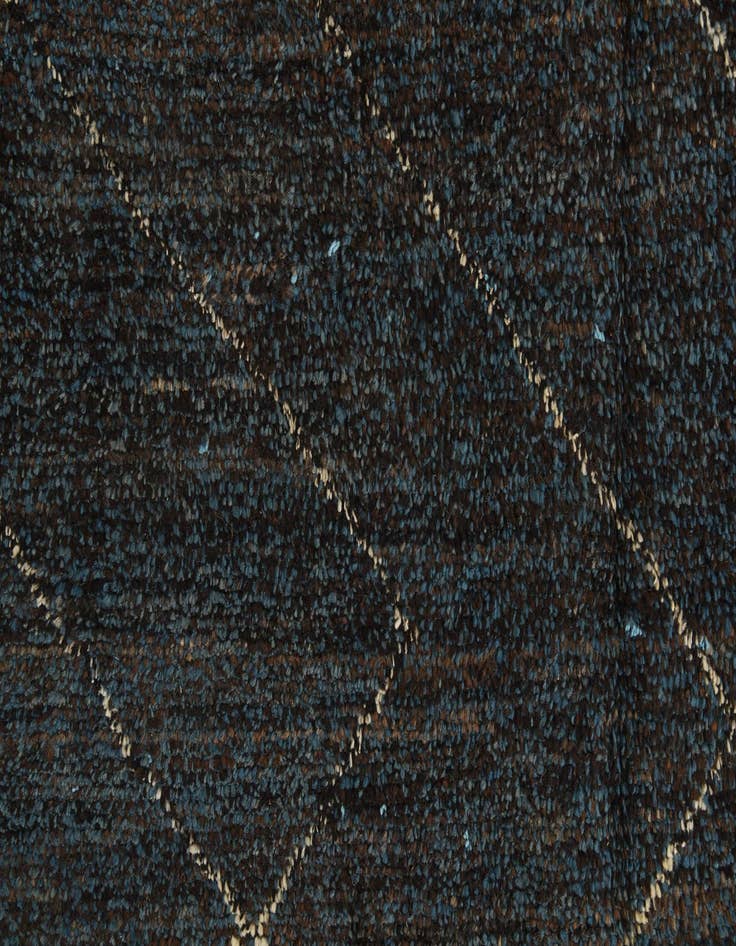 Detail image of 5' 10 x 8' 6  Hand Knotted Moroccan Wool Rug