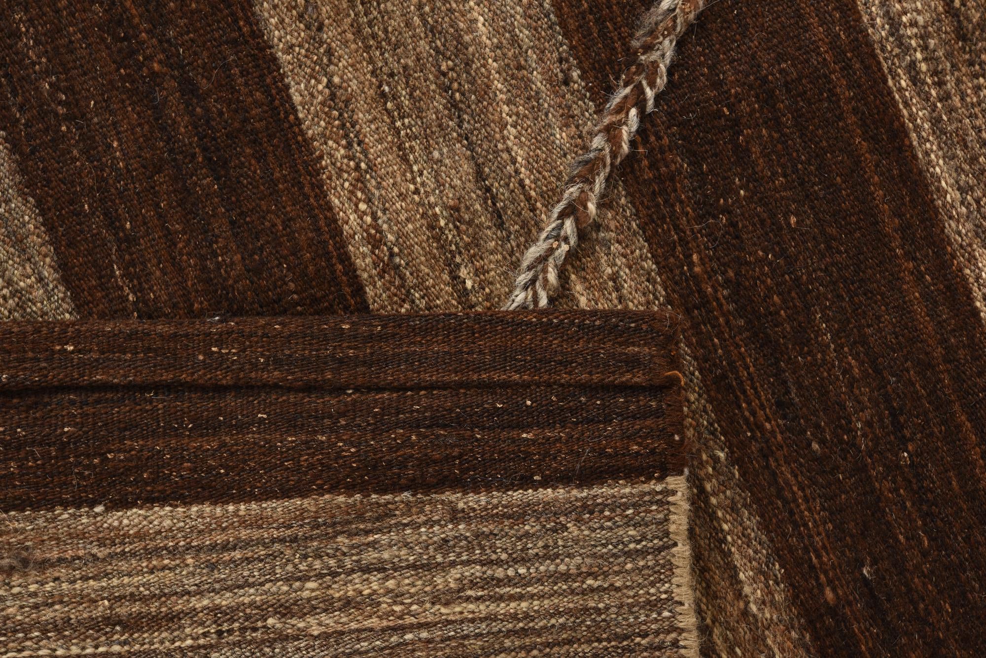 9' 7 x 12' 10 Hand Knotted Moroccan Wool Rug