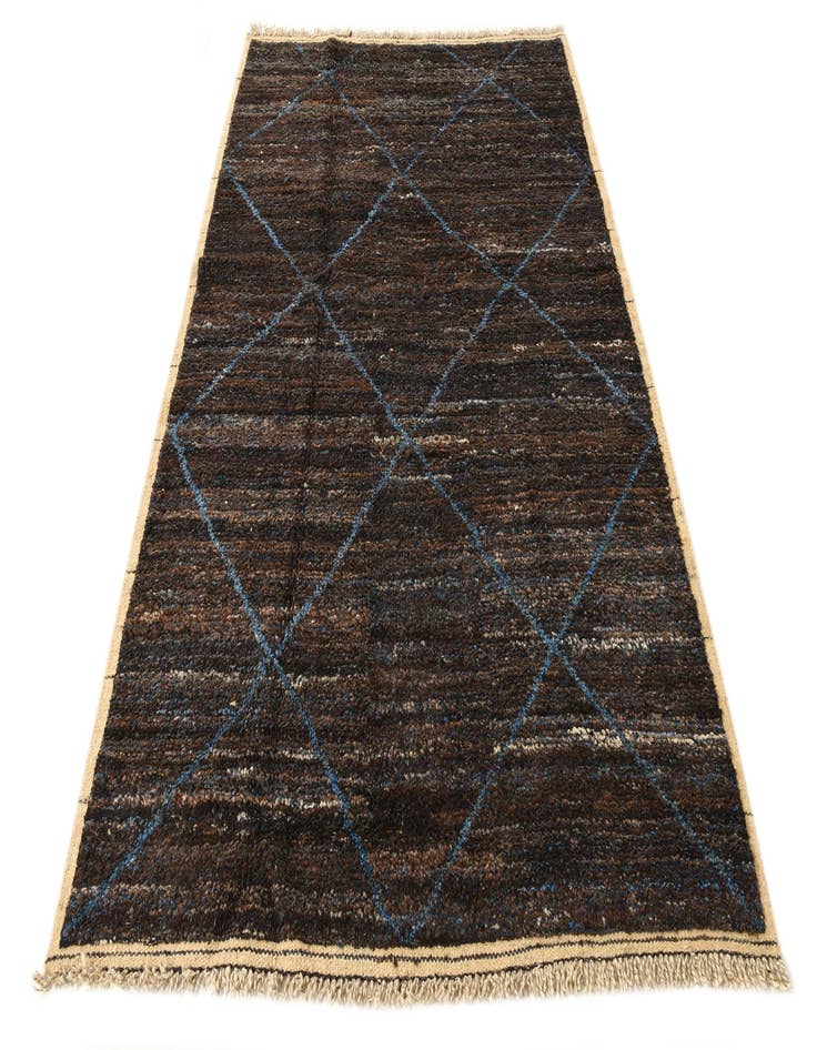 Detail image of 5' 4 x 8' 5  Hand Knotted Moroccan Wool Rug