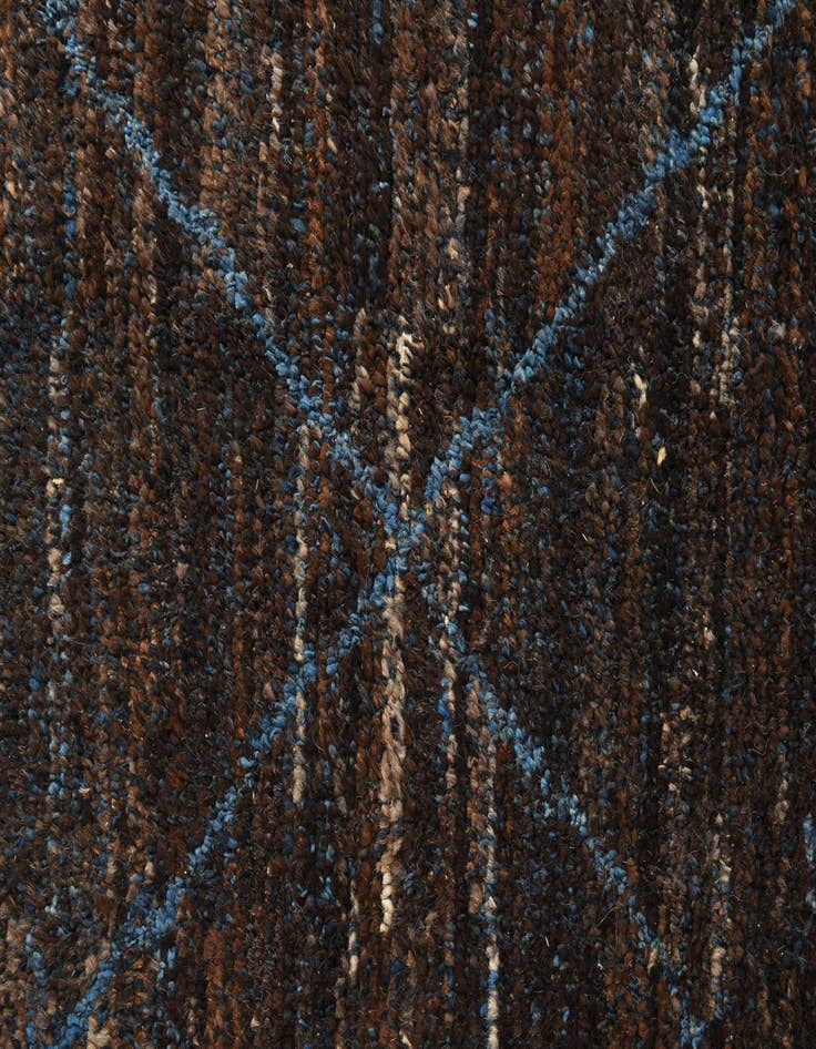 Detail image of 5' 4 x 8' 5  Hand Knotted Moroccan Wool Rug