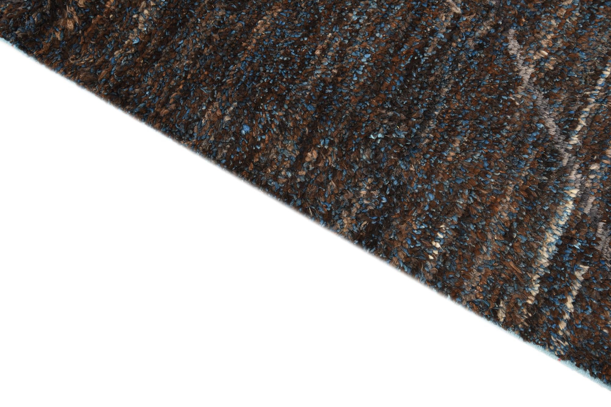 7' 10 x 10' 1 Hand Knotted Moroccan Wool Rug