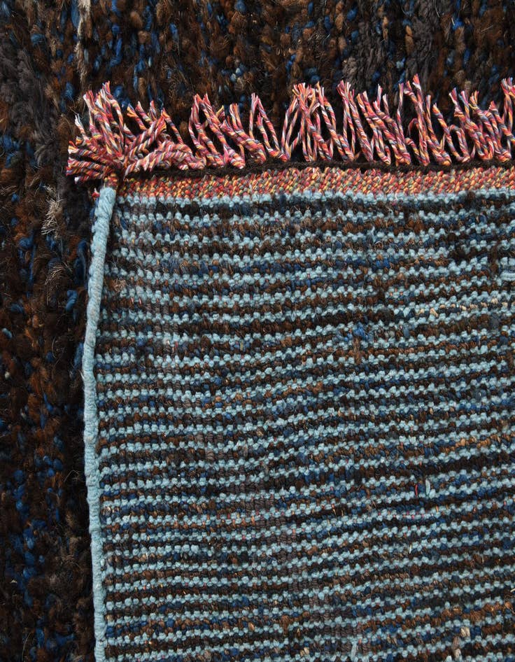 Detail image of 7' 10 x 10' 1  Hand Knotted Moroccan Wool Rug