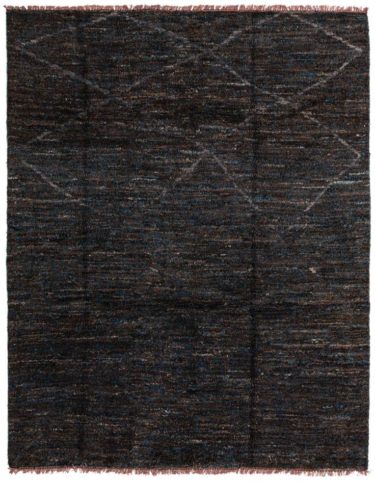 Detail image of 7' 10 x 10' 1 Hand Knotted Moroccan Wool Rug
