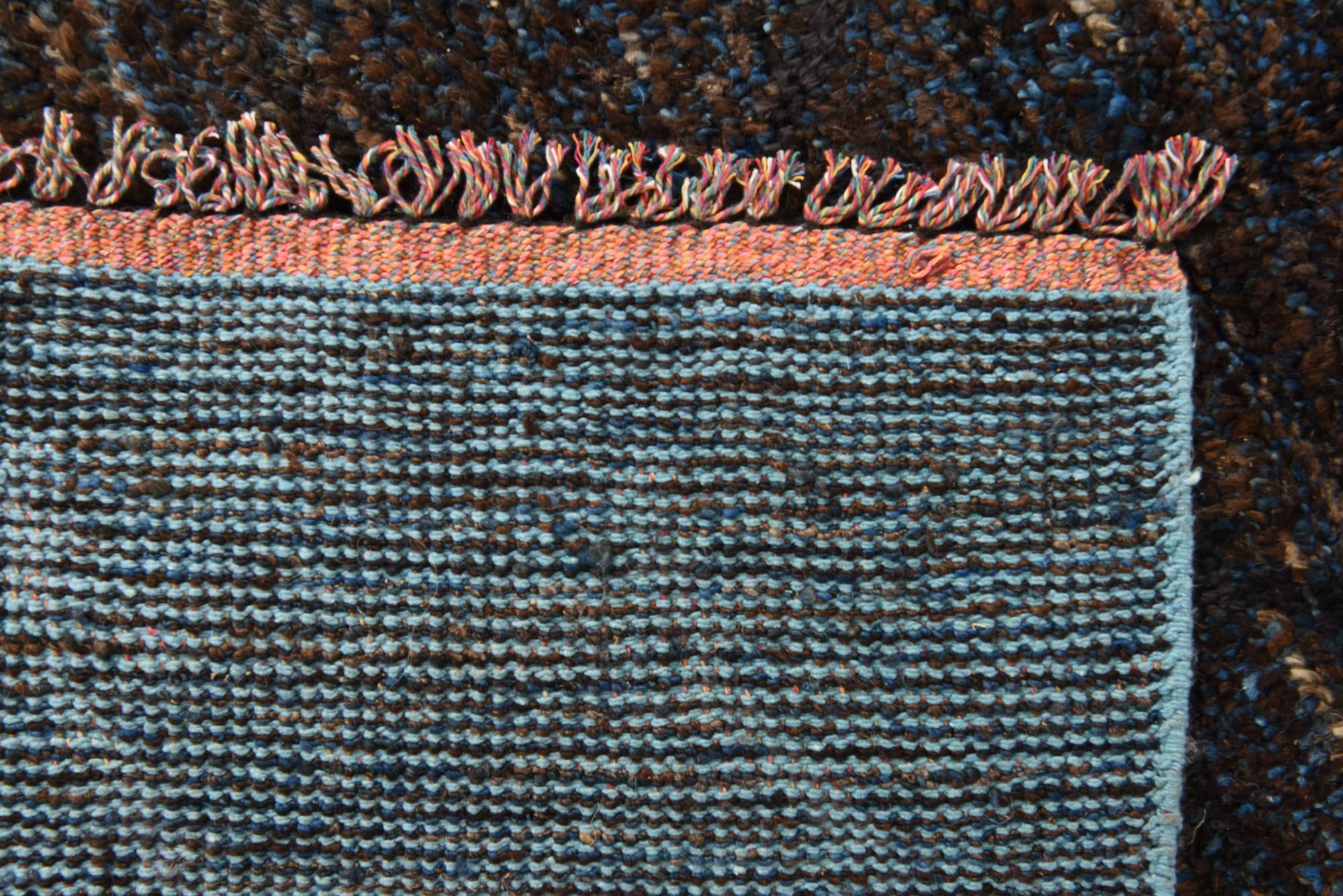8' 4 x 10' Hand Knotted Moroccan Wool Rug