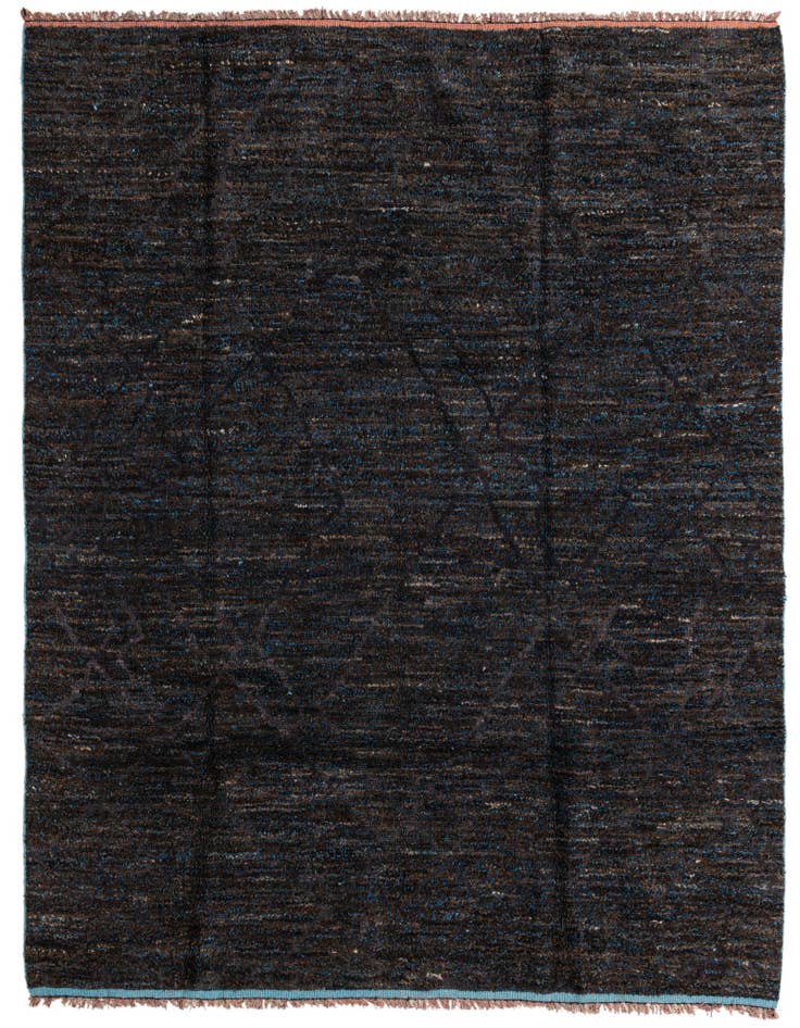 Detail image of 8' 4 x 10' Hand Knotted Moroccan Wool Rug