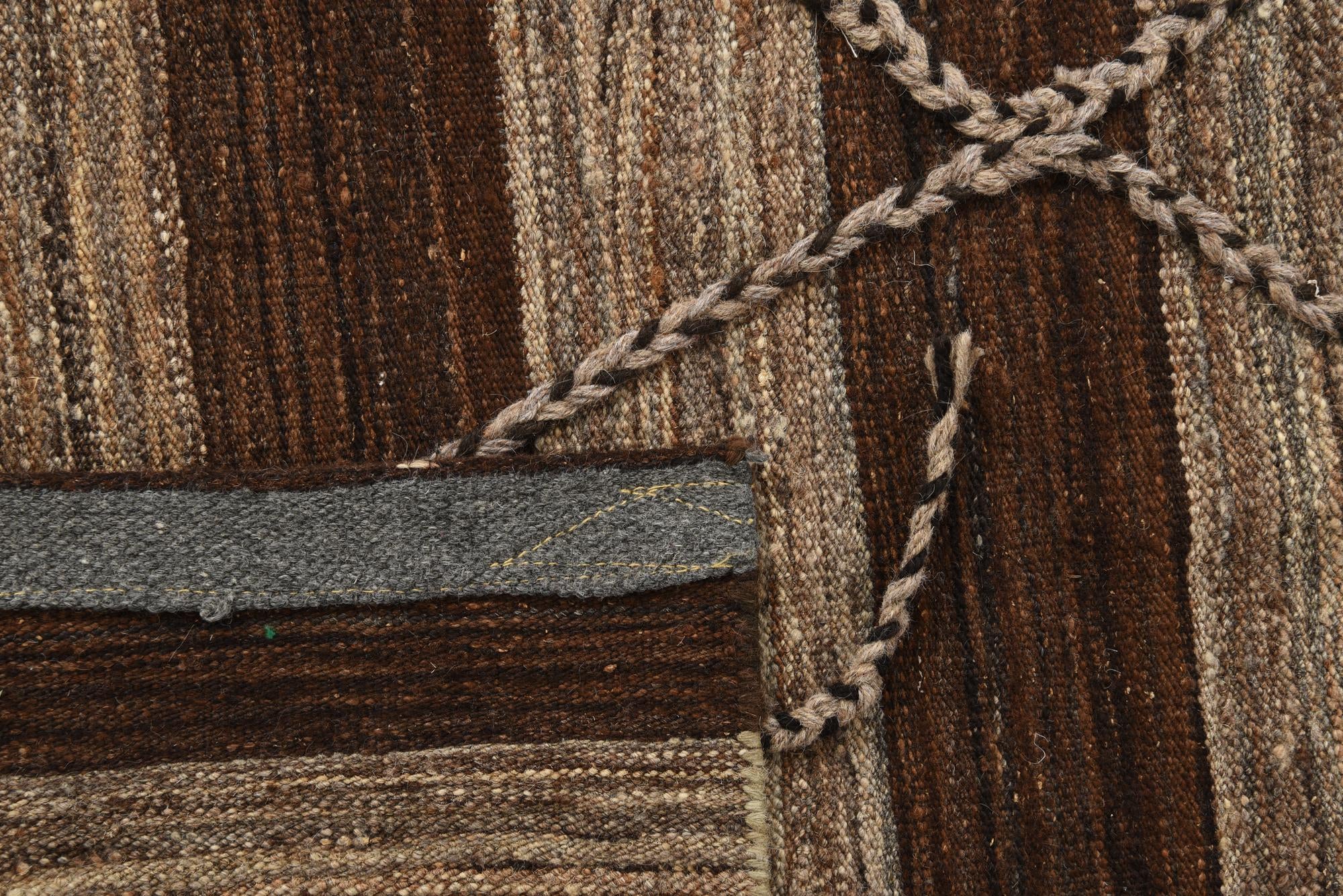 6' 5 x 9' 10 Hand Knotted Moroccan Wool Rug