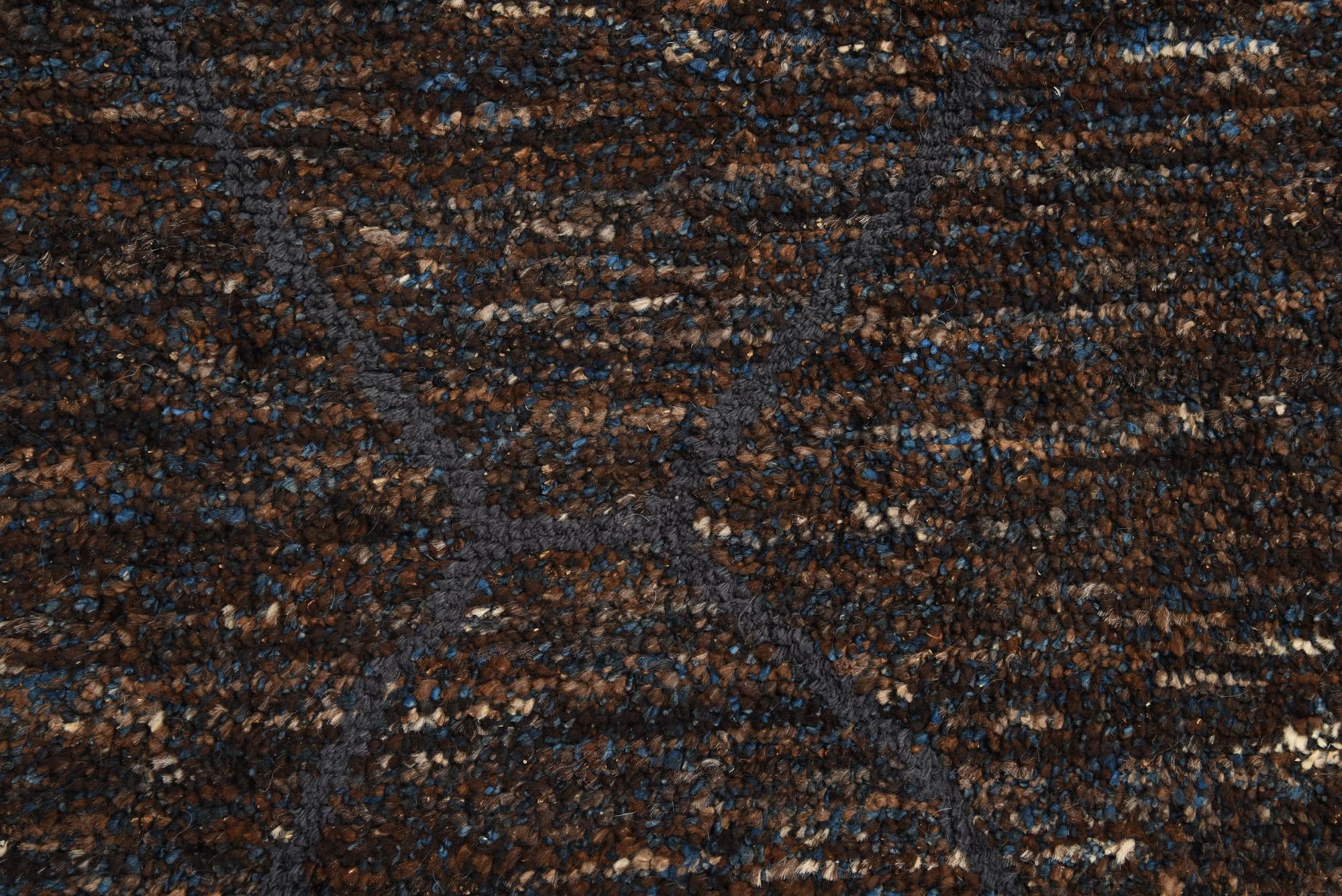 7' 7 x 10' 3 Hand Knotted Moroccan Wool Rug