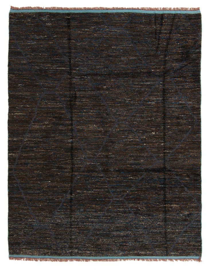 Detail image of 7' 7 x 10' 3 Hand Knotted Moroccan Wool Rug