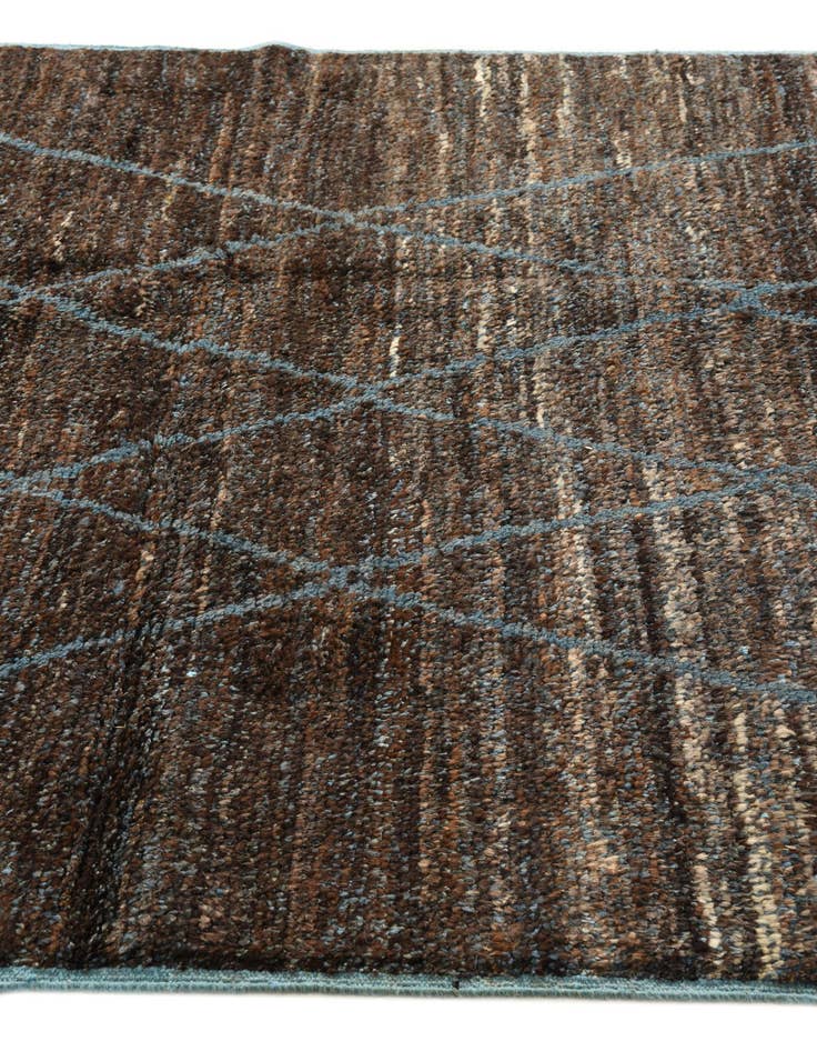 Detail image of 6' x 9' 1  Hand Knotted Moroccan Wool Rug