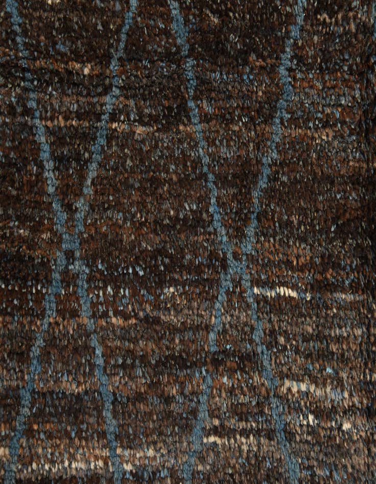 Detail image of 6' x 9' 1  Hand Knotted Moroccan Wool Rug