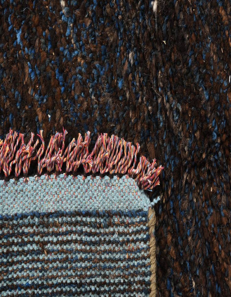 Detail image of 6' x 9' 2  Hand Knotted Moroccan Wool Rug