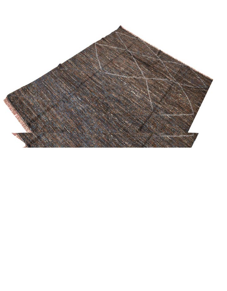 Detail image of 7' 9 x 9' 10  Hand Knotted Moroccan Wool Rug