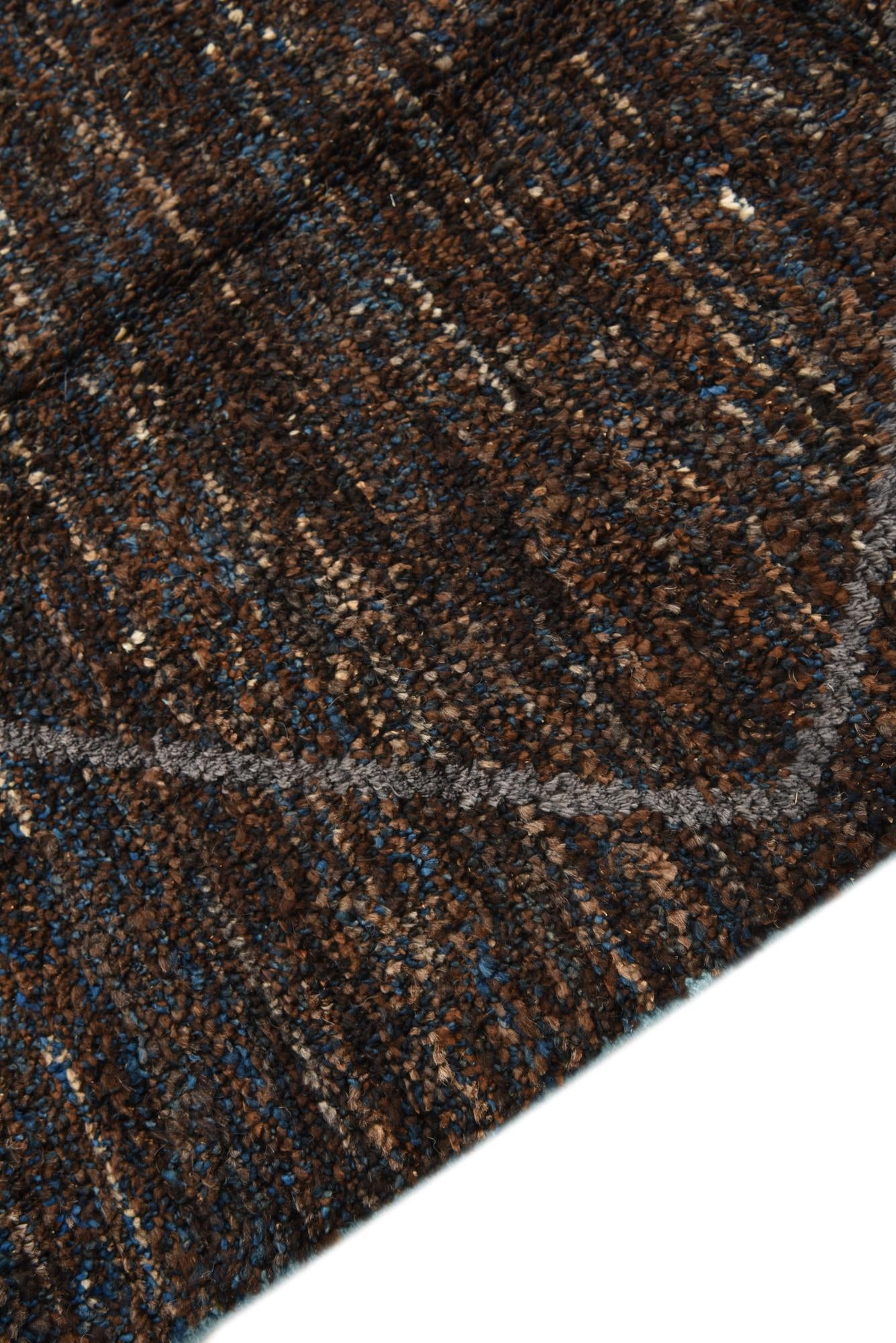 7' 9 x 9' 10 Hand Knotted Moroccan Wool Rug