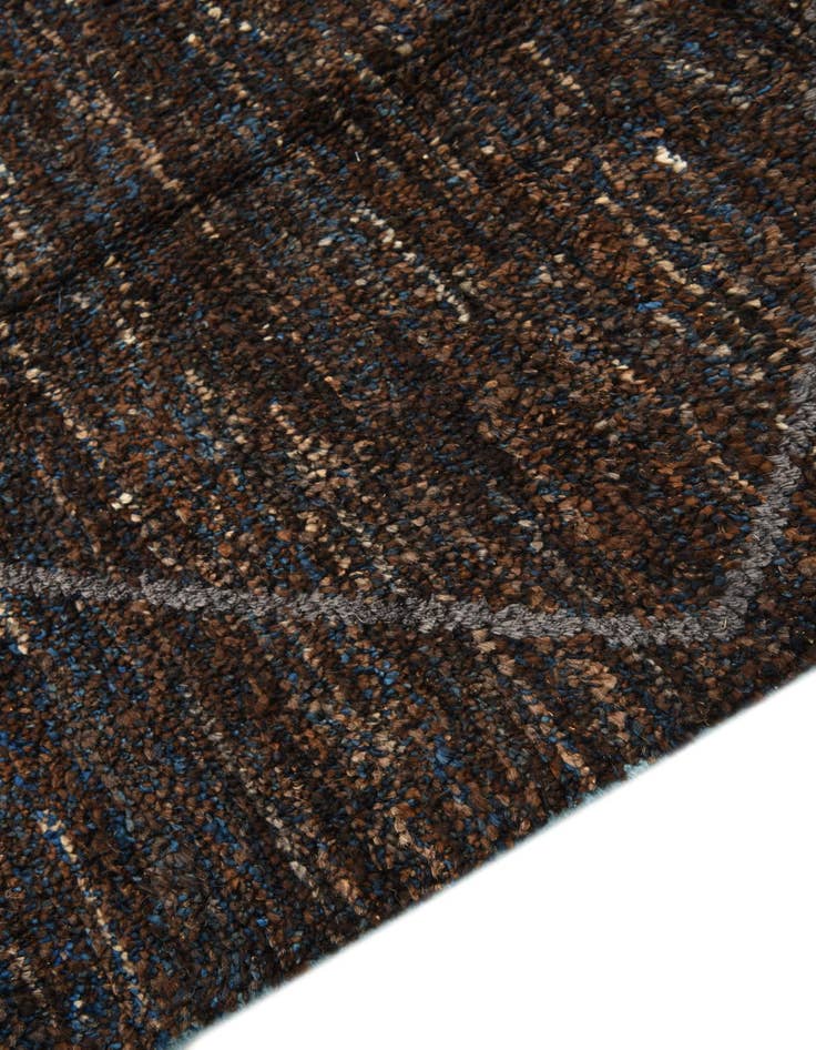 Detail image of 7' 9 x 9' 10  Hand Knotted Moroccan Wool Rug