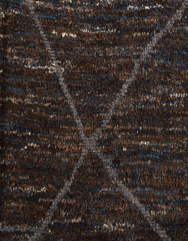 Detail image of 7' 9 x 9' 10  Hand Knotted Moroccan Wool Rug