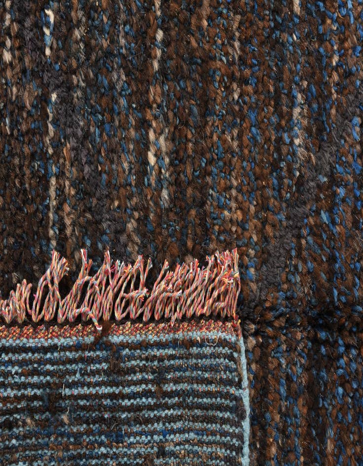 Detail image of 7' 9 x 9' 10  Hand Knotted Moroccan Wool Rug