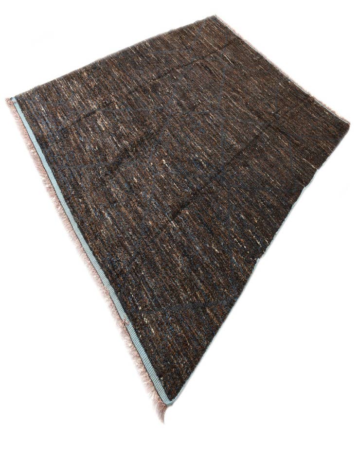 Detail image of 7' 10 x 10' 9 Hand Knotted Moroccan Wool Rug