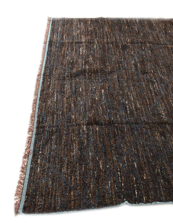 Detail image of 7' 10 x 10' 9 Hand Knotted Moroccan Wool Rug