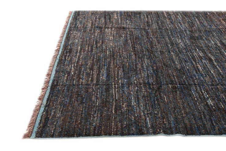 Detail image of 7' 10 x 10' 10 Hand Knotted Moroccan Wool Rug