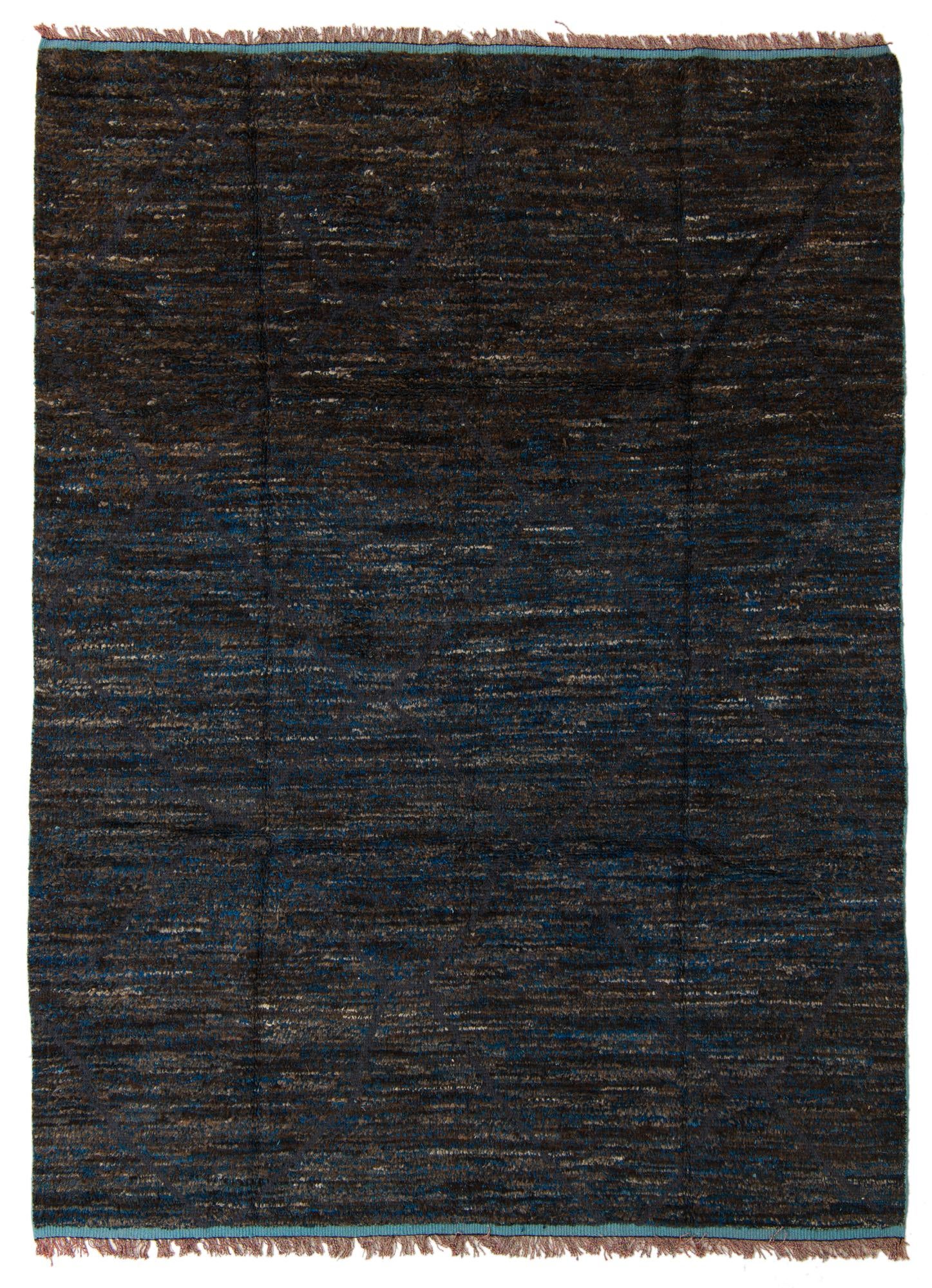 7' 10 x 10' 10 Hand Knotted Moroccan Wool Rug