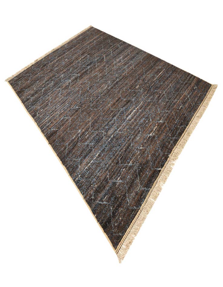 Detail image of 9' x 12' 7  Hand Knotted Moroccan Wool Rug