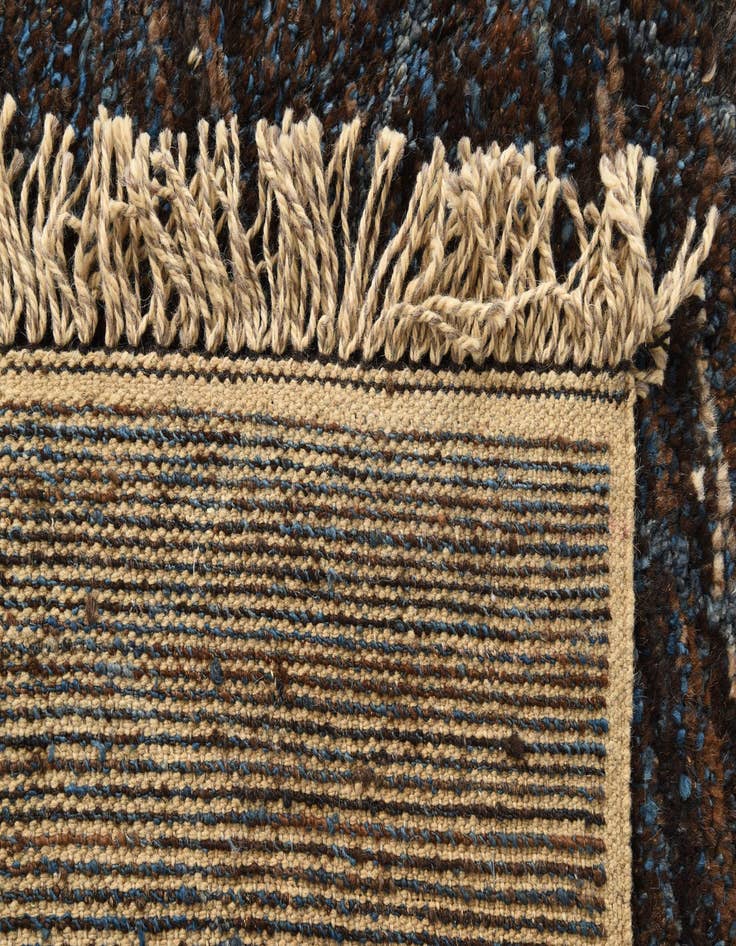 Detail image of 9' x 12' 7  Hand Knotted Moroccan Wool Rug