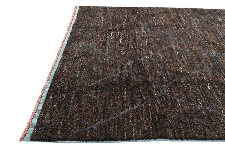 8' 1 x 10' 5 Hand Knotted Moroccan Wool Rug