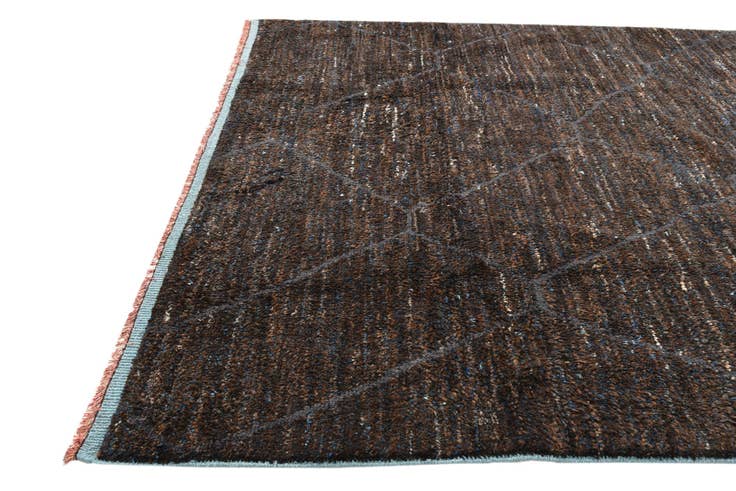Detail image of 8' 1 x 10' 5 Hand Knotted Moroccan Wool Rug