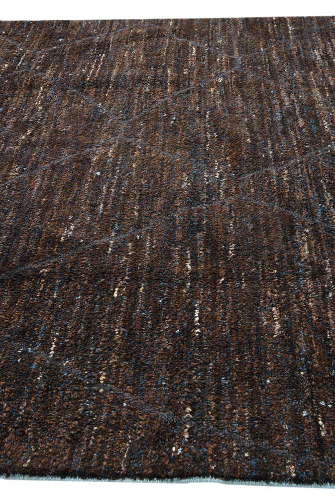 8' 1 x 10' 5 Hand Knotted Moroccan Wool Rug