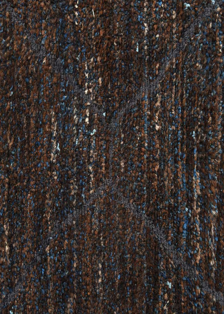 8' 1 x 10' 5 Hand Knotted Moroccan Wool Rug