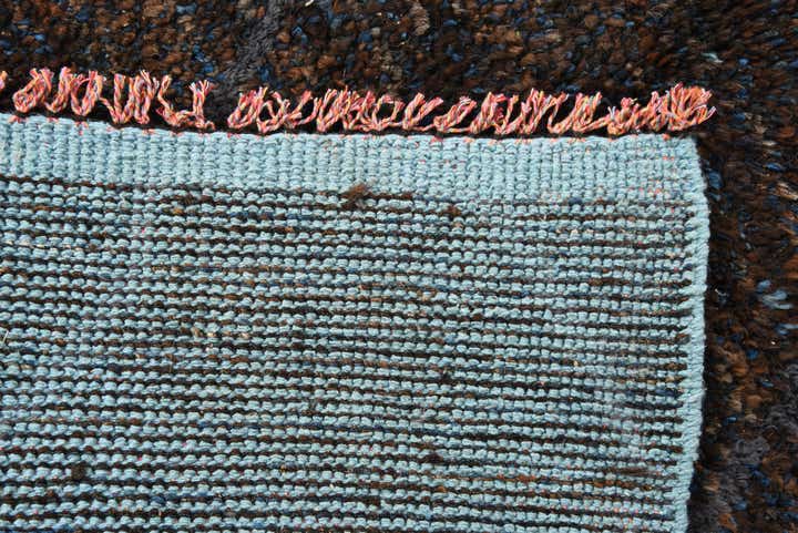 8' 1 x 10' 5 Hand Knotted Moroccan Wool Rug