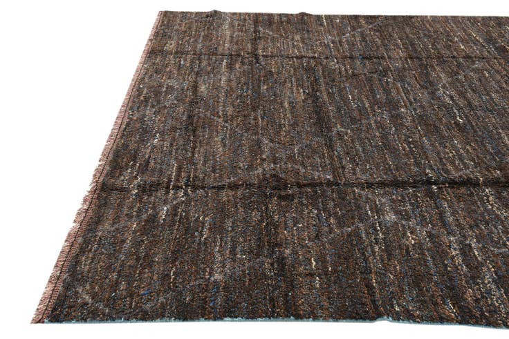 Detail image of 8' 2 x 10' 9 Hand Knotted Moroccan Wool Rug