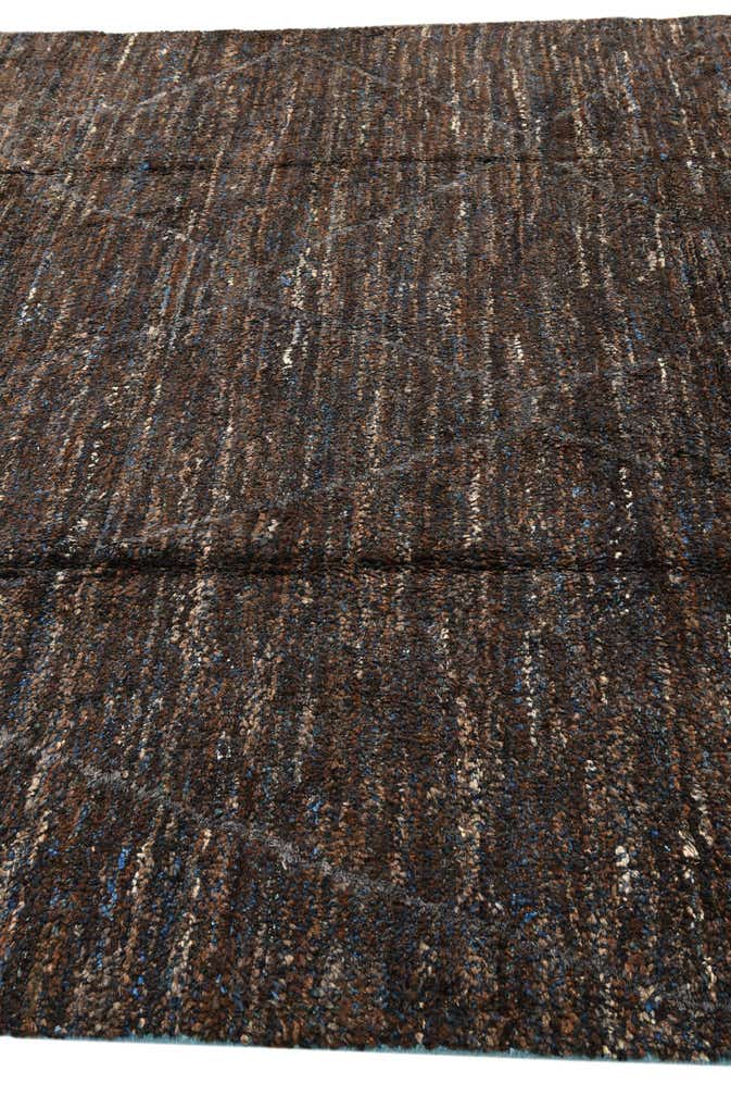 8' 2 x 10' 9 Hand Knotted Moroccan Wool Rug