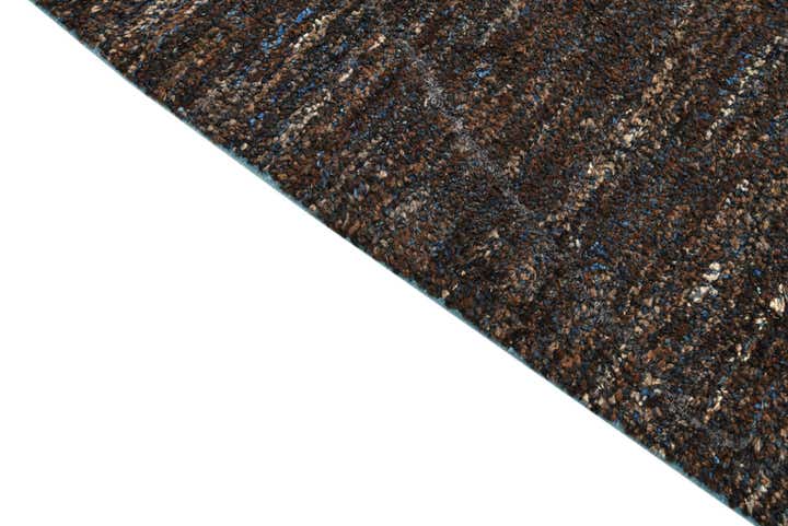 8' 2 x 10' 9 Hand Knotted Moroccan Wool Rug