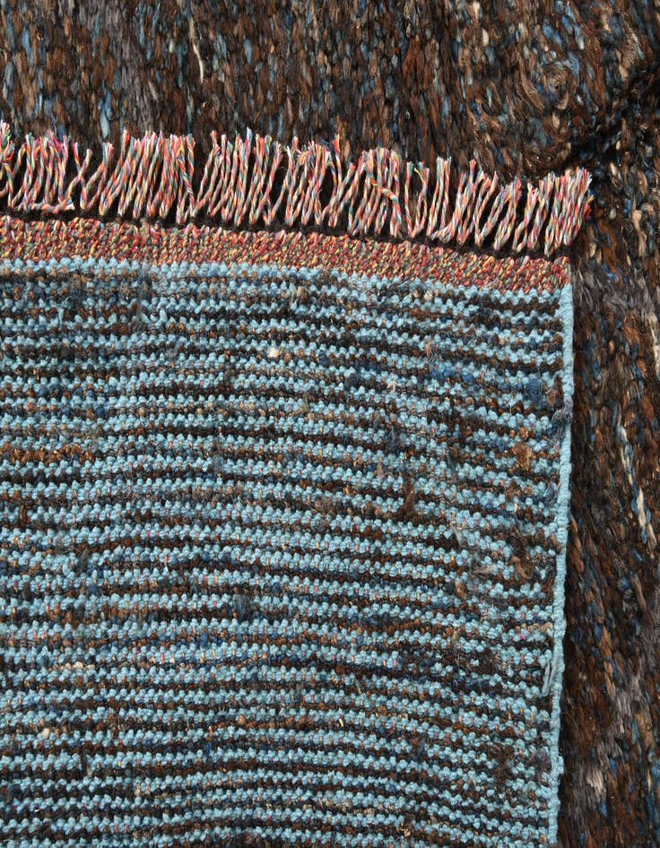 Detail image of 8' 2 x 10' 9  Hand Knotted Moroccan Wool Rug