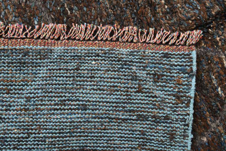 8' 2 x 10' 9 Hand Knotted Moroccan Wool Rug
