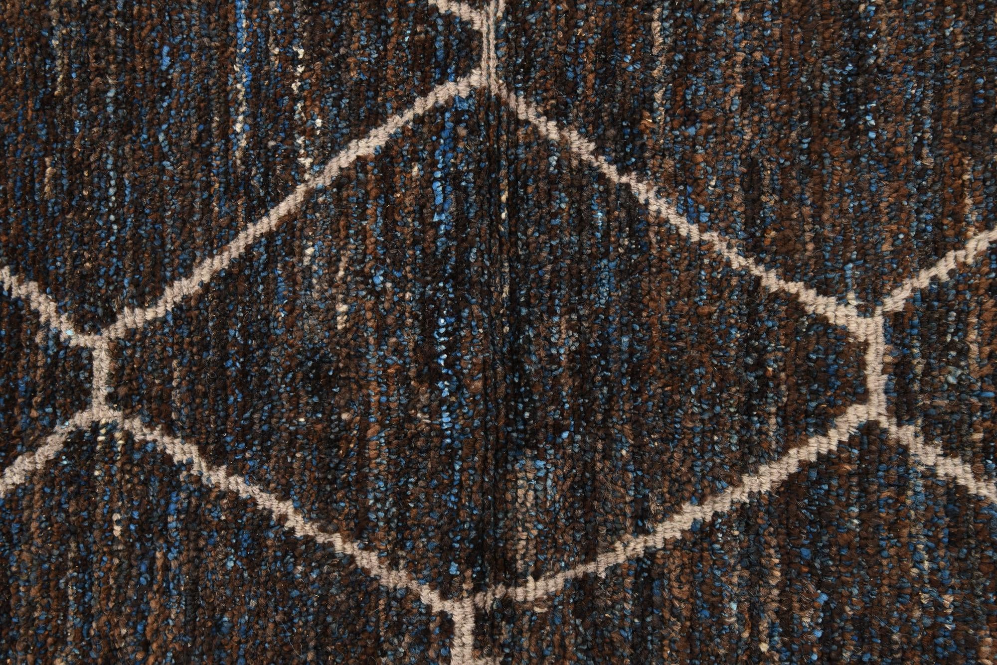 5' 2 x 7' 3 Hand Knotted Moroccan Wool Rug