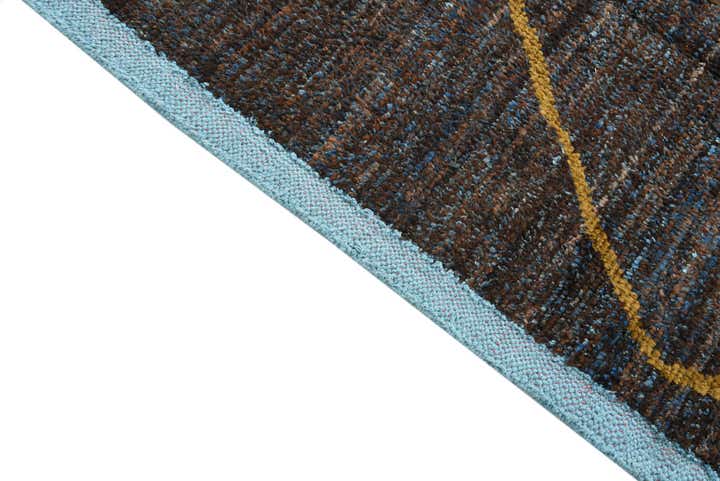 7' 9 x 10' 3 Hand Knotted Moroccan Wool Rug