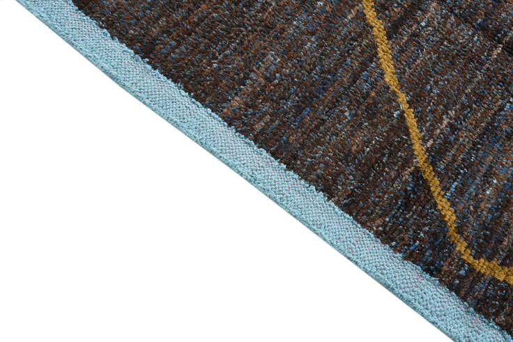 Detail image of 7' 9 x 10' 3 Hand Knotted Moroccan Wool Rug