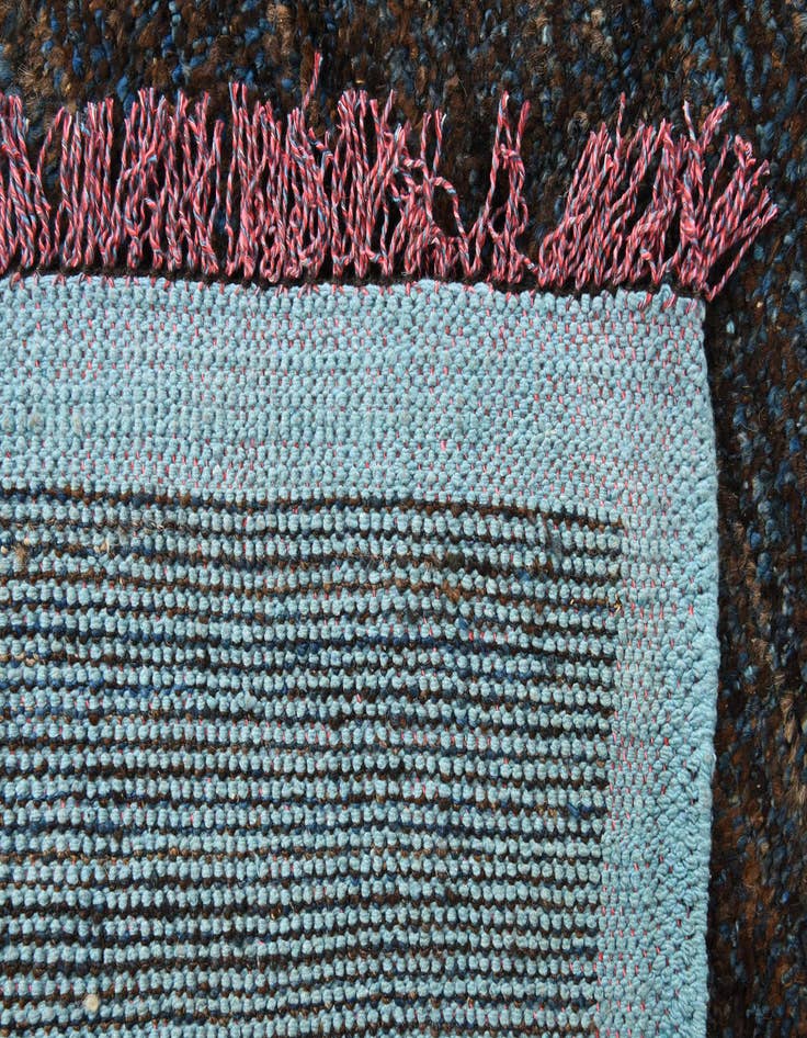 Detail image of 7' 9 x 10' 3  Hand Knotted Moroccan Wool Rug