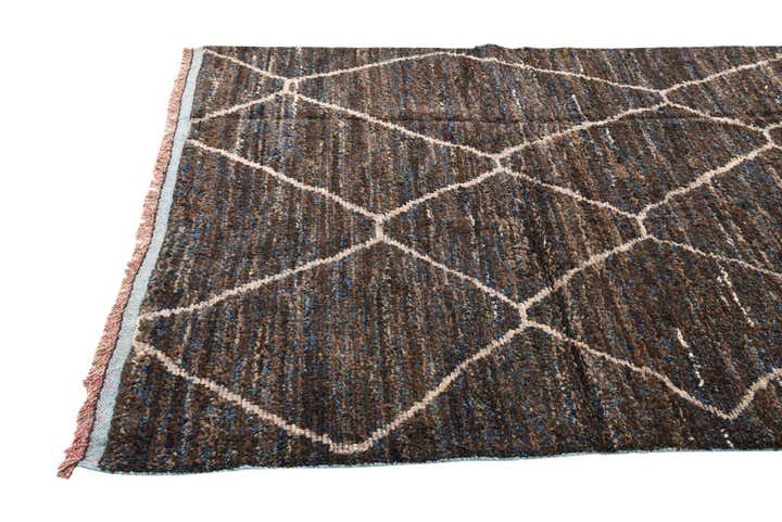 5' 2 x 7' 4 Hand Knotted Moroccan Wool Rug